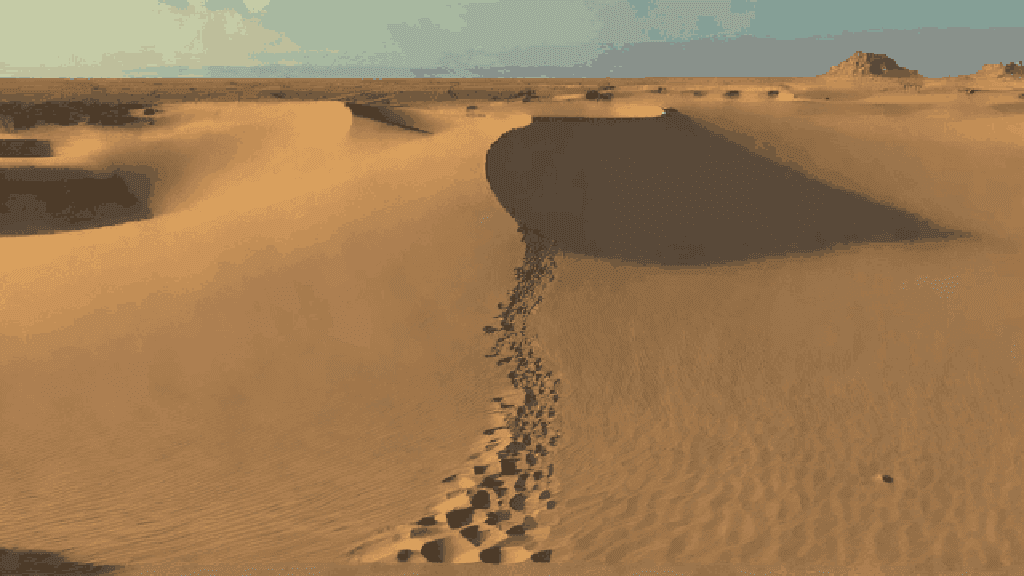 Illustration for “The melody in the desert” — Generic