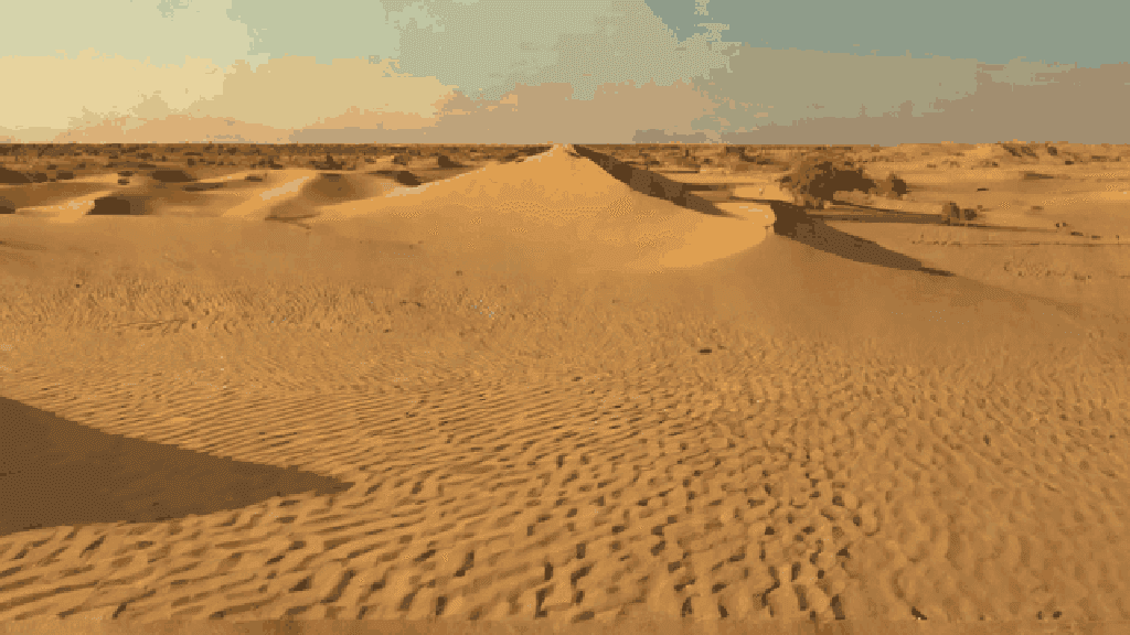 Illustration for “The melody in the desert” — Generic