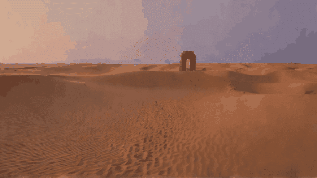Illustration for “The melody in the desert” — Generic