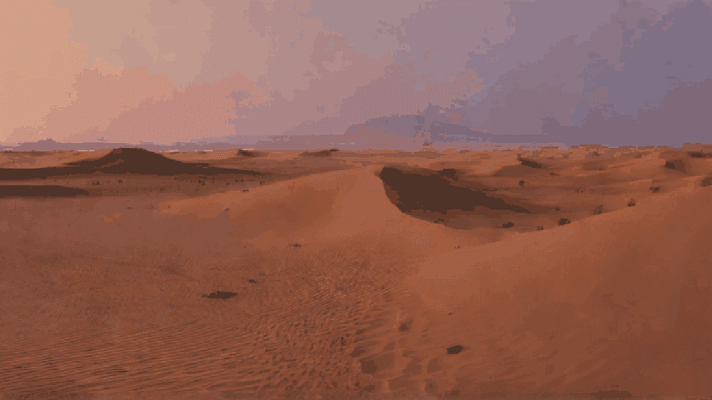 Illustration for “The melody in the desert” — Generic
