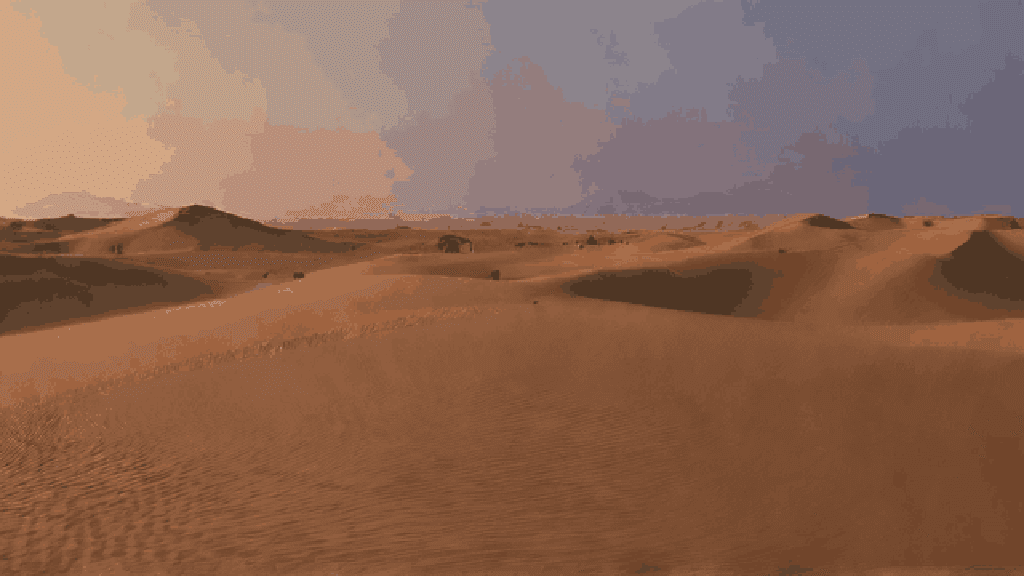 Illustration for “The melody in the desert” — Generic